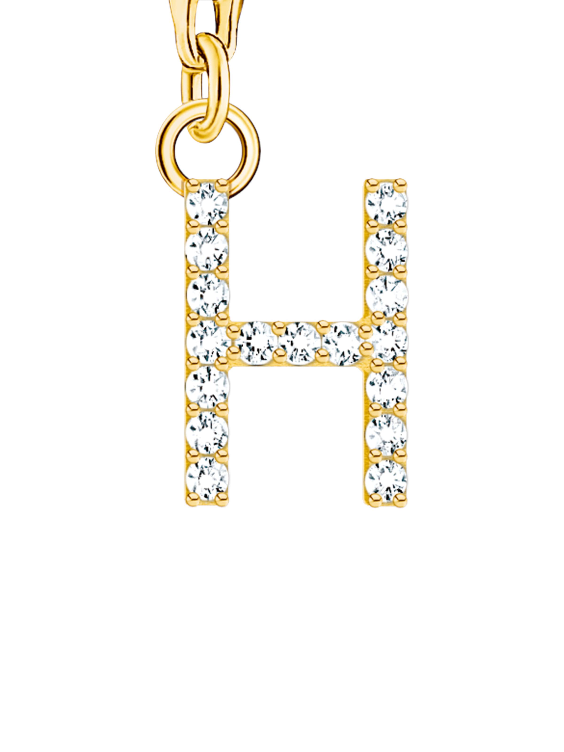 Thomas Sabo Anhänger 'Buchstabe H' in Gold