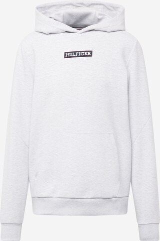 pelēks TOMMY HILFIGER Sportisks džemperis: no priekšpuses