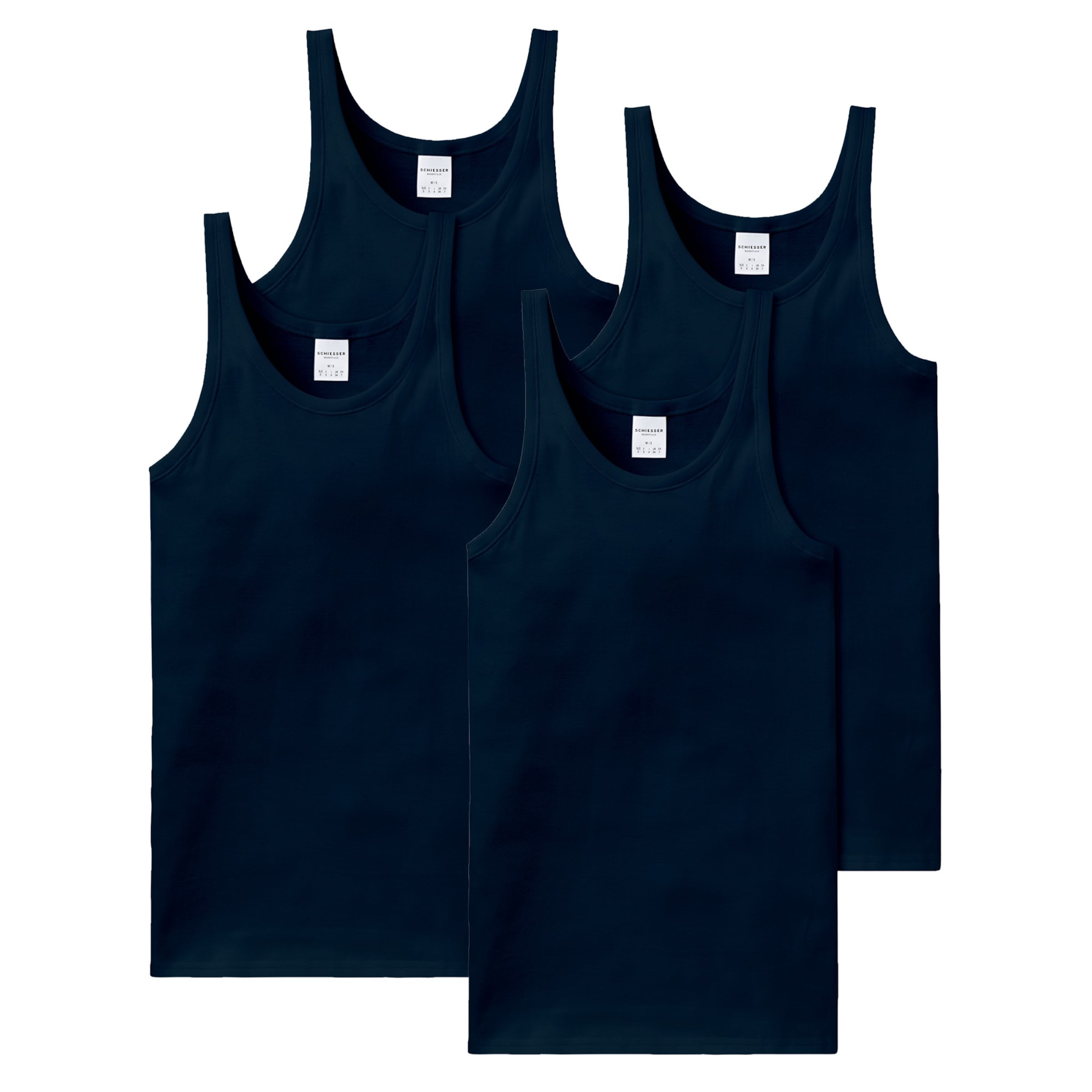 SCHIESSER Undertrøje i blå: forside