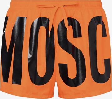 MOSCHINO Zwemshorts in Oranje: voorkant