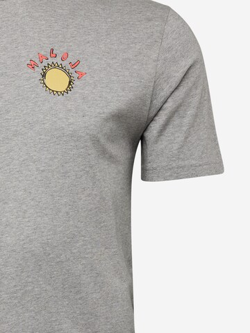 Maloja Sport-Shirt 'Rappei' in Grau