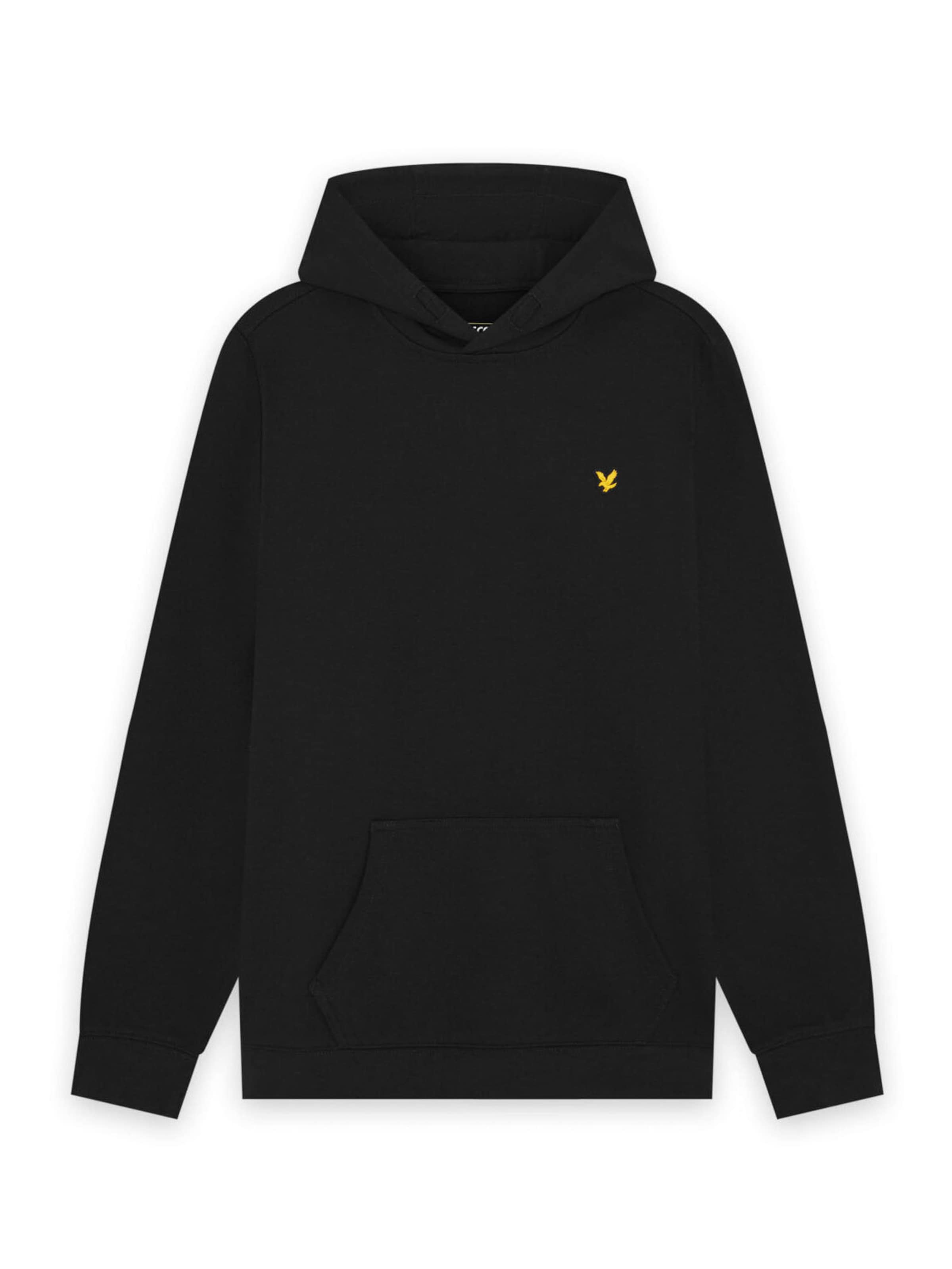 Sweat de sport Lyle & Scott en noir : devant