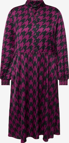 Robe-chemise Ulla Popken en violet : devant