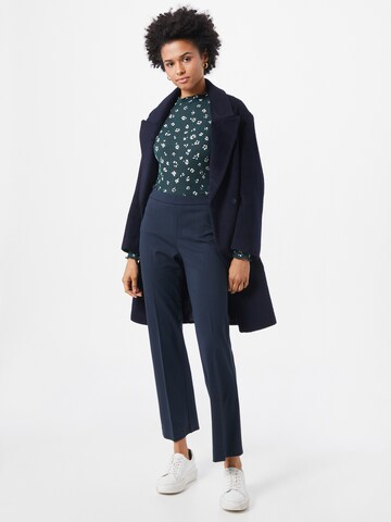 Part Two Regular Trousers with creases 'Ponta' in Blue