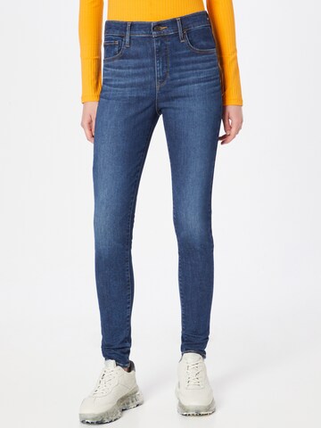 Skinny Jean '720 Hirise Super Skinny' LEVI'S ® en bleu : devant