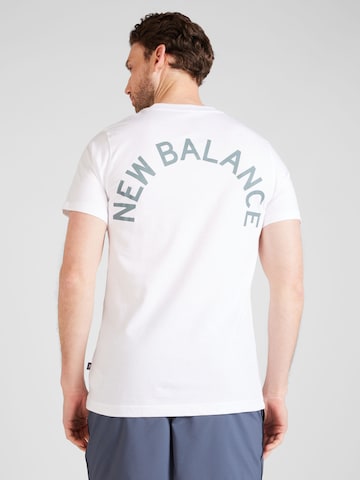 new balance Shirt 'Sport Essentials' in White: front