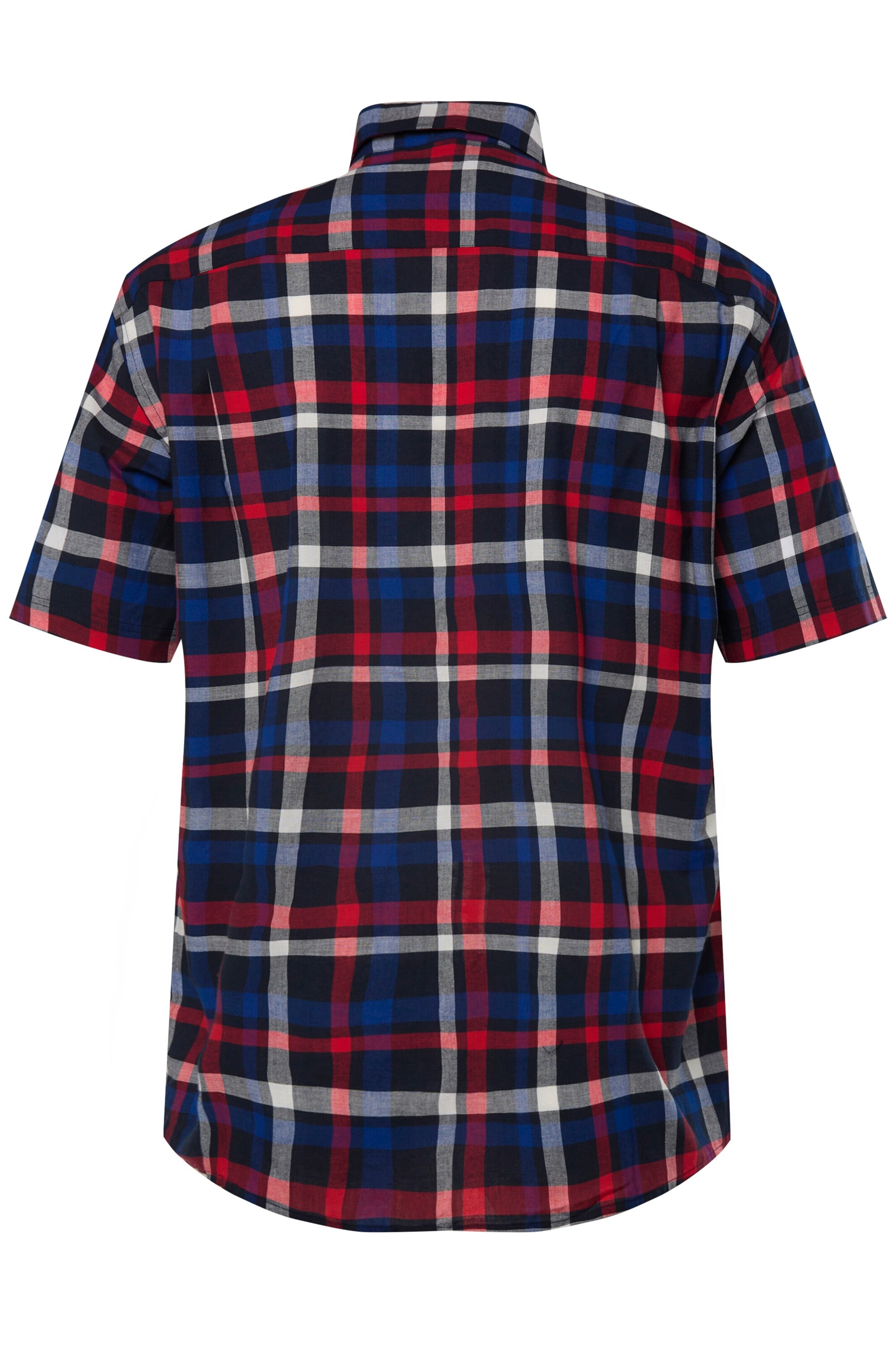 Men Plus Comfort fit Button Up Shirt in Black