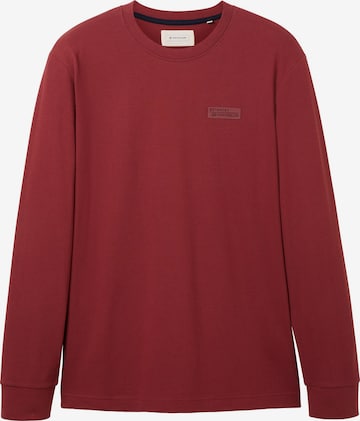 TOM TAILOR Shirt in Red: front