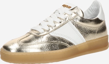 MJUS - Zapatillas deportivas bajas 'GENOVA' en oro: frente