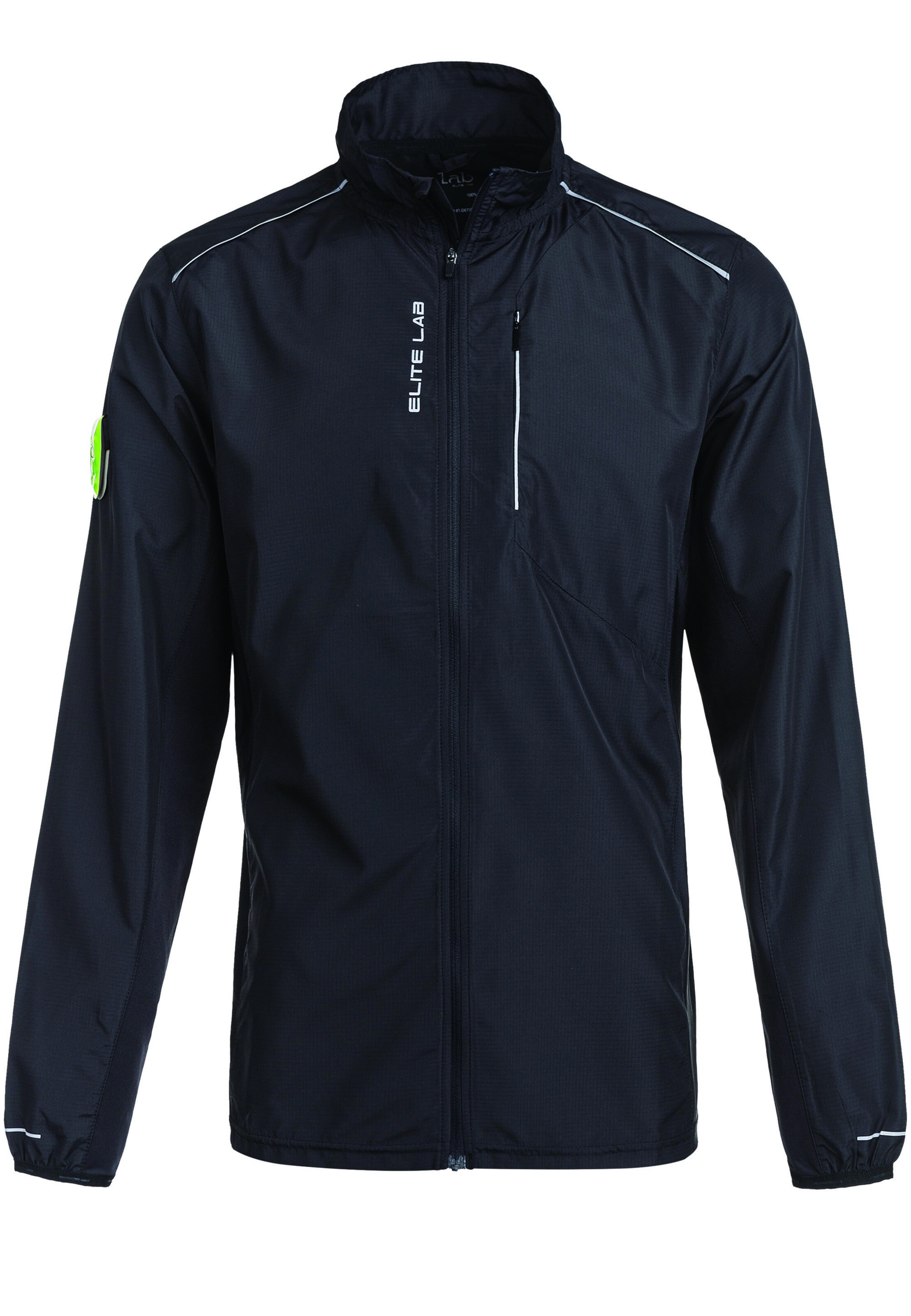 ELITE LAB Übergangsjacke 'Shell X1' in Schwarz: Vorderseite