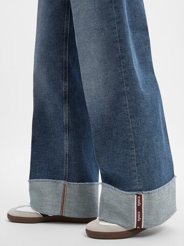 Cambio Wide leg Jeans ' Antonia ' in Blauw