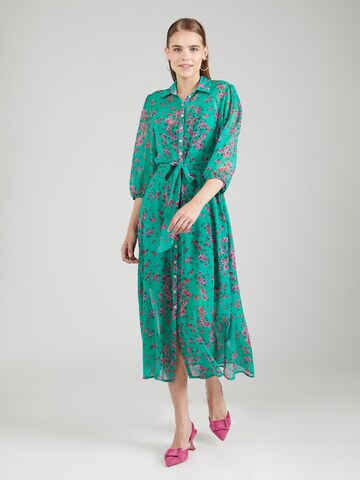 Robe-chemise 'MALIKA' Nobody's Child en vert : devant