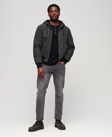 Superdry Jacke in Schwarz