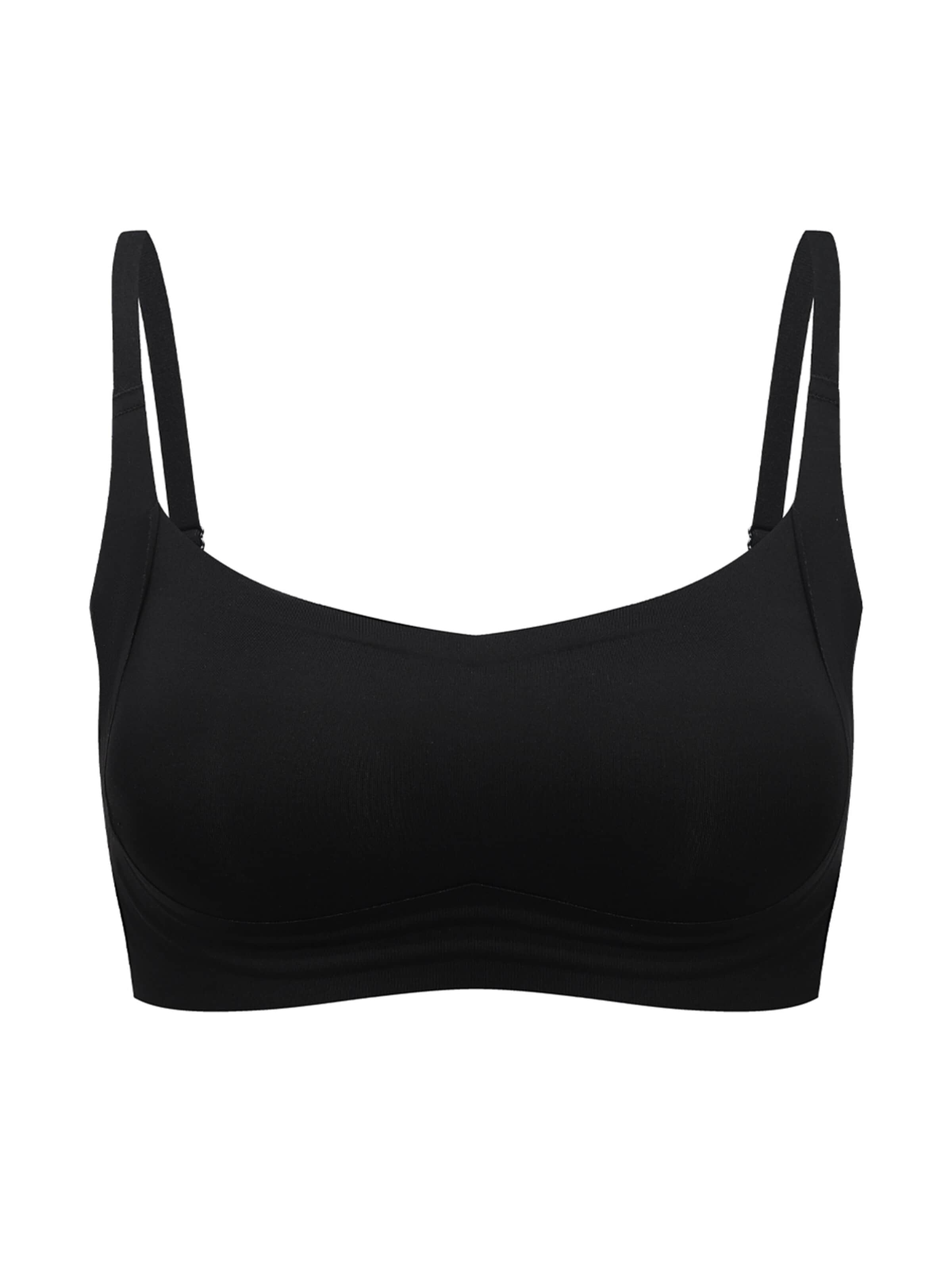 Bustier Soutien-gorge 'Compact Comfort BH' cfab en noir : devant