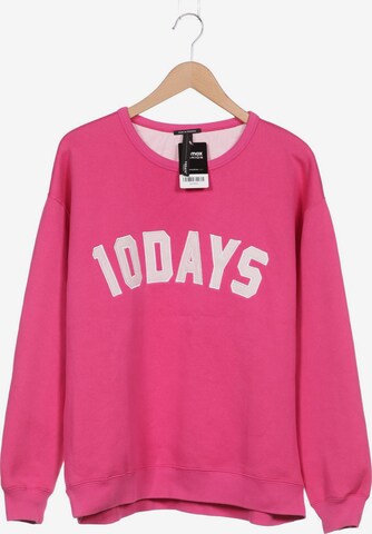 10Days Sweatshirt & Zip-Up Hoodie in S in Pink: front