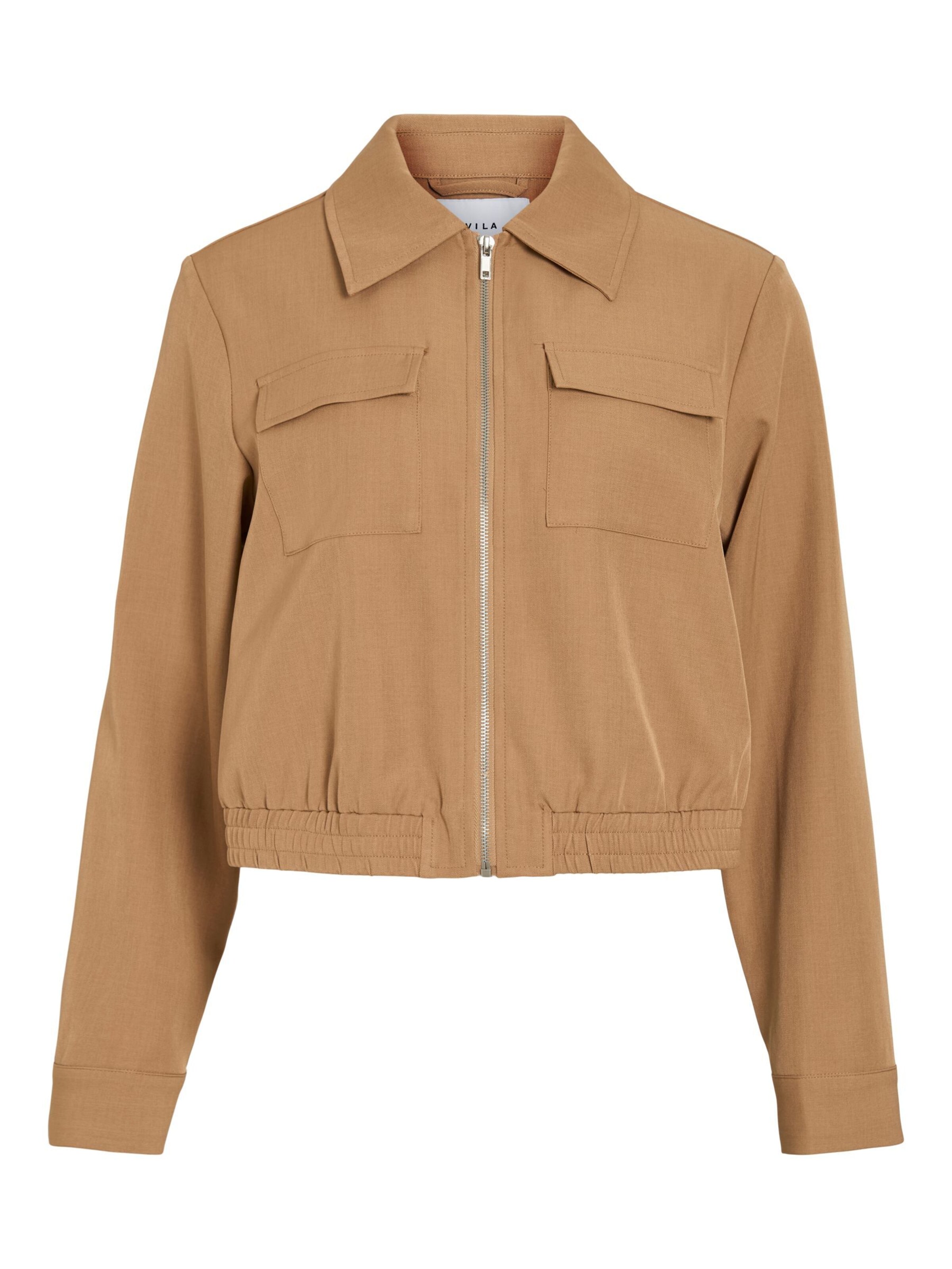 VILA Between-season jacket 'VIAbigal' in Light brown, Item view