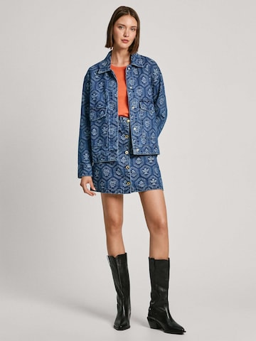 Pepe Jeans Between-season jacket ' LOA ' in Blue