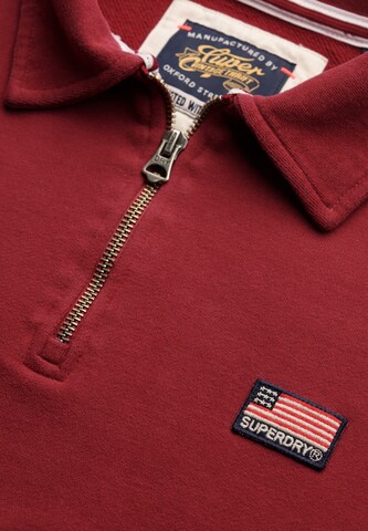Sweat-shirt Superdry en rouge