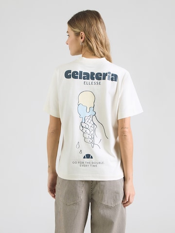 ELLESSE Koszulka 'Gelateria' w kolorze biały: przód