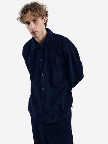 Fit confort Chemise Giesto en bleu
