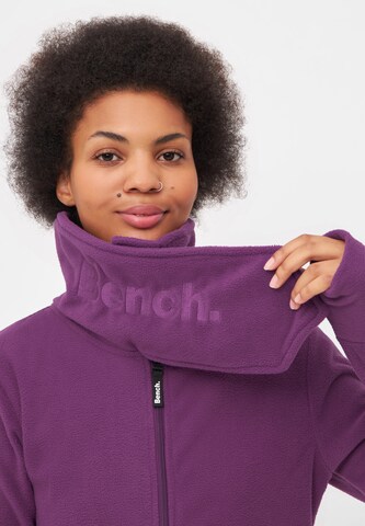BENCH Fleecejacke in Lila