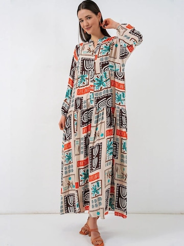 Bigdart - Vestido em castanho