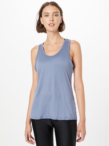 Marika Sports Top in Blue: front