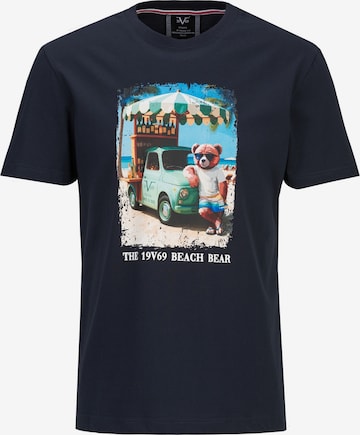 19V69 ITALIA Shirt 'Rafael' in Blue: front