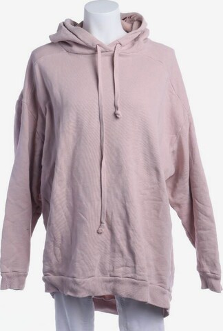 AGOLDE Sweatshirt & Zip-Up Hoodie in XS in Pink: front