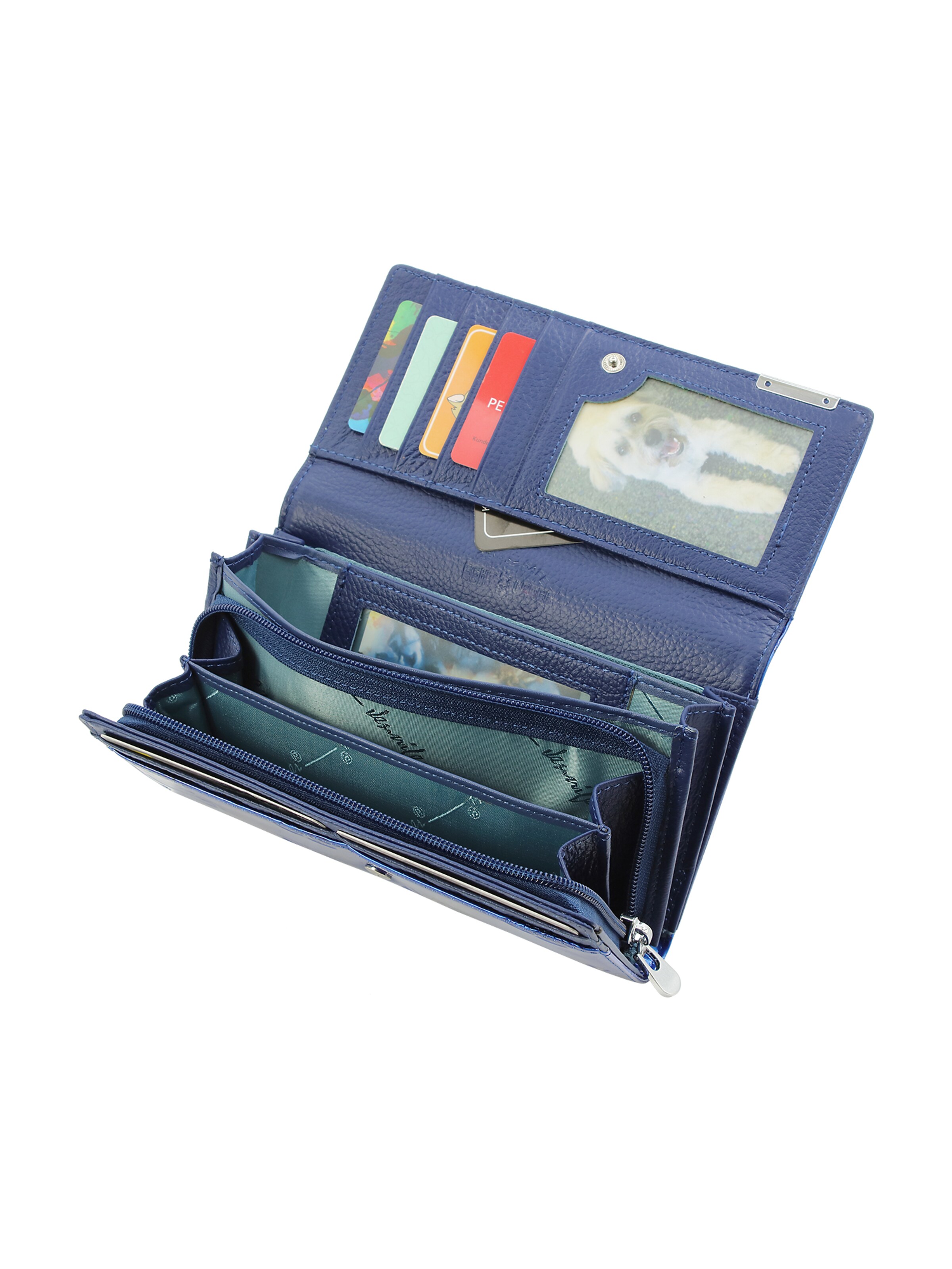 Jennifer Jones Wallet in Blue