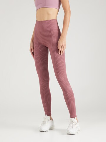 Fabletics - Skinny Pantalón deportivo en rosa: frente