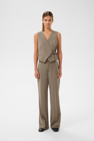 Wide Leg Pantalon à plis 'HaislyIW' InWear en beige