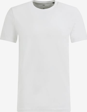 T-Shirt WE Fashion en blanc : devant