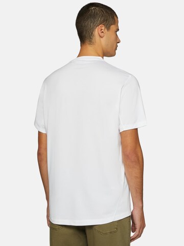 T-Shirt fonctionnel Boggi Milano en blanc