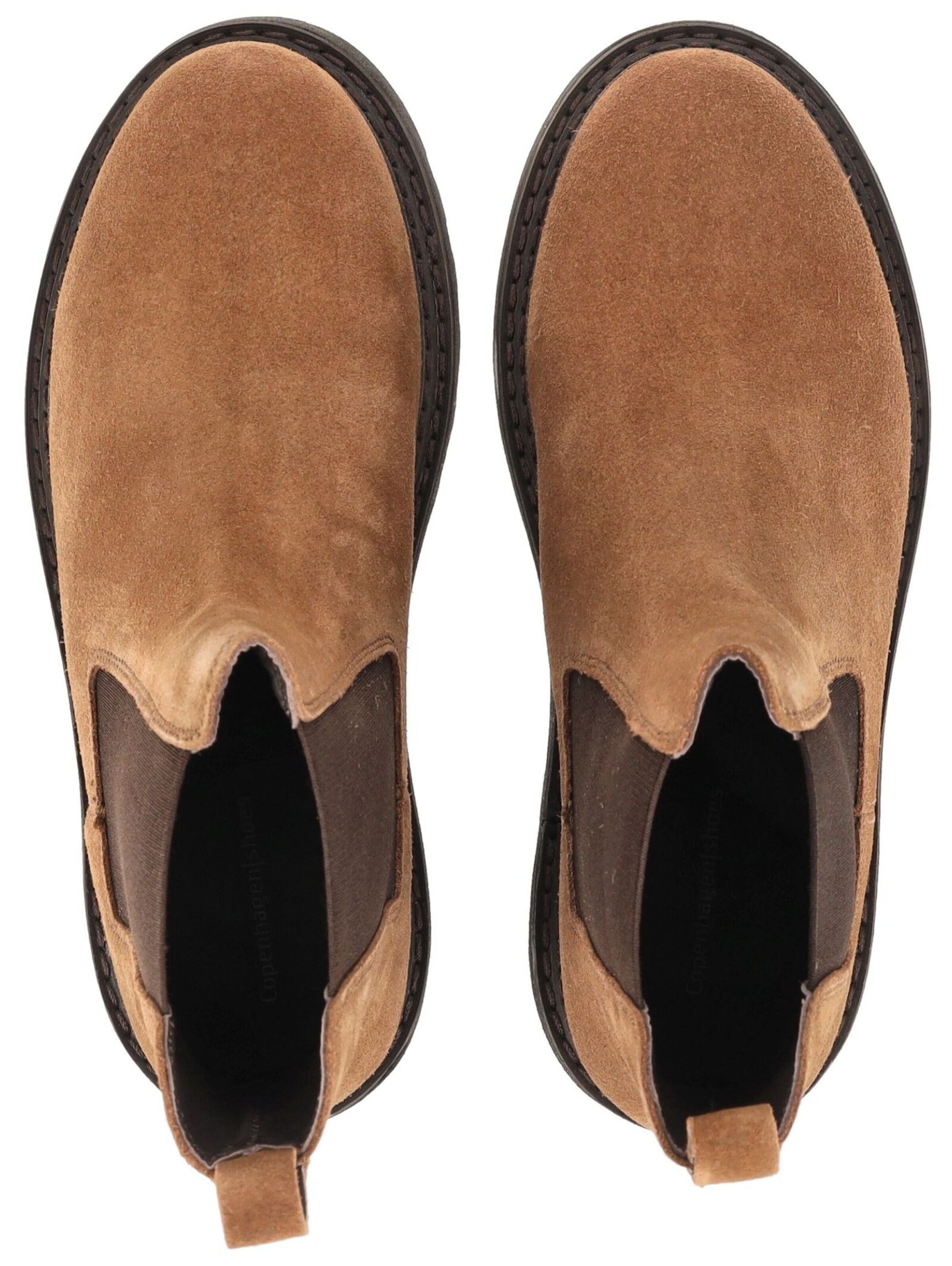Boots chelsea di Copenhagen shoes in marrone: superiore