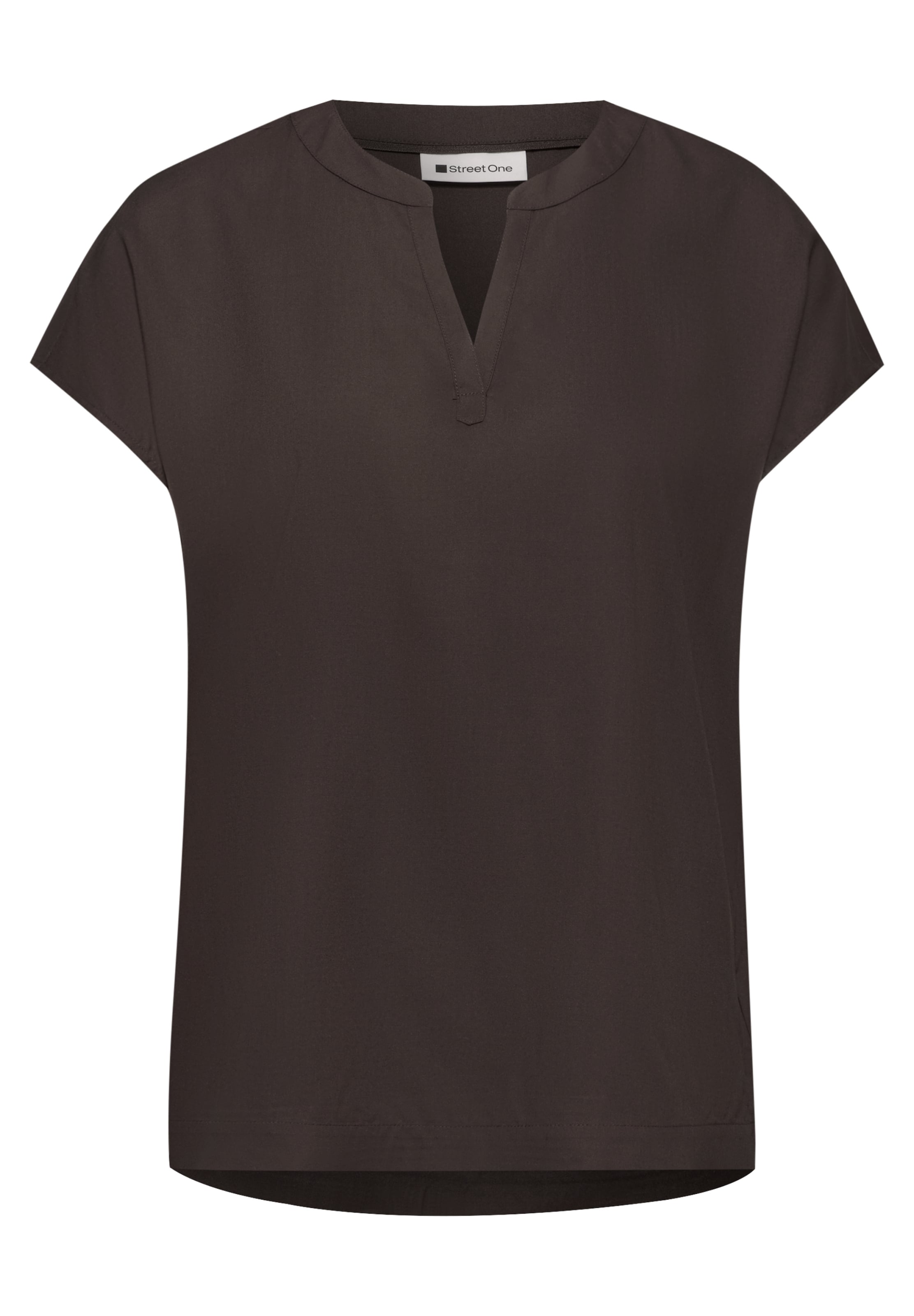 STREET ONE Bluse in Braun: Vorderseite