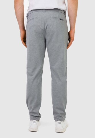 Effilé Pantalon 'Peter Maffein' Kleinigkeit en gris