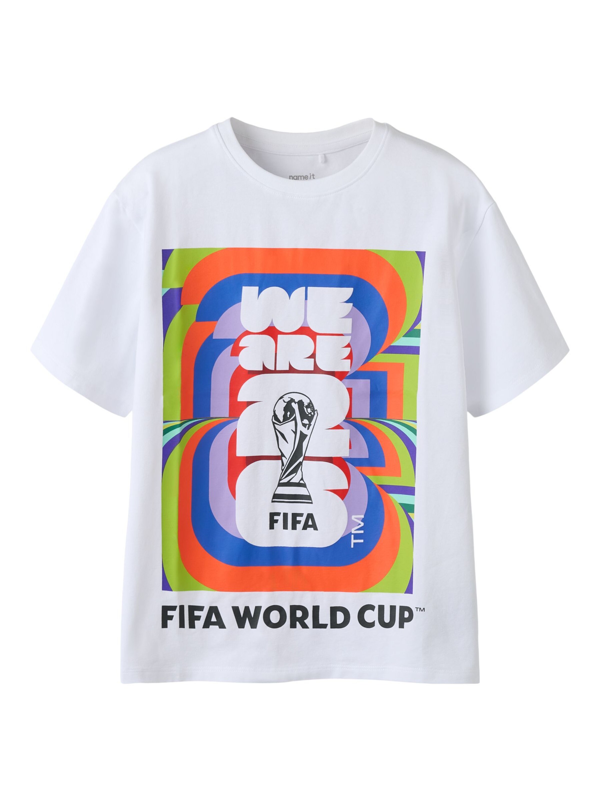 NAME IT - Camiseta 'FIFA World Cup' en blanco: frente