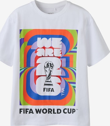 NAME IT - Camiseta 'FIFA World Cup' en blanco: frente