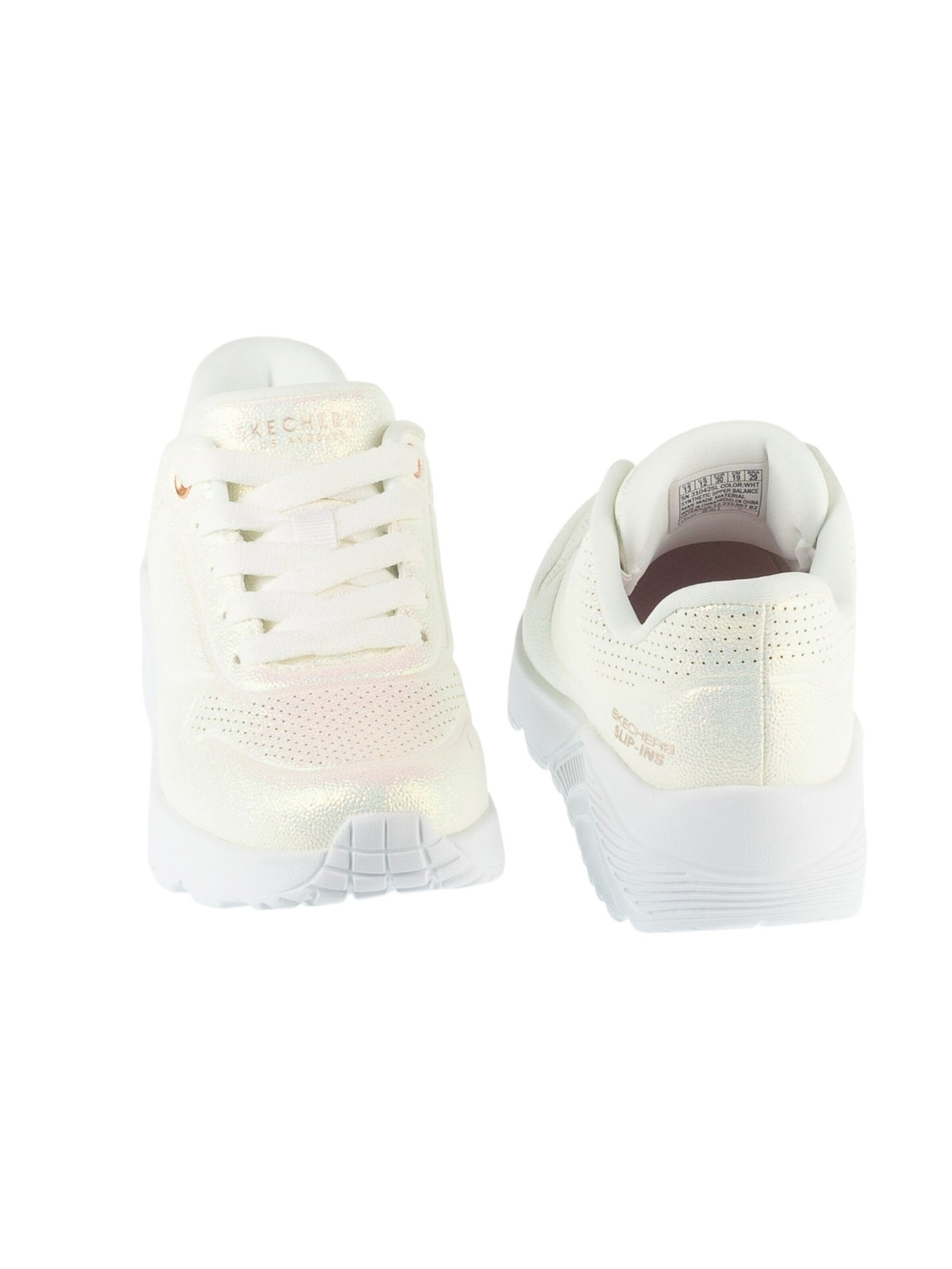 SKECHERS Sneaker 'Uno Lite Ease Slip-ins'‌‌ in Weiß