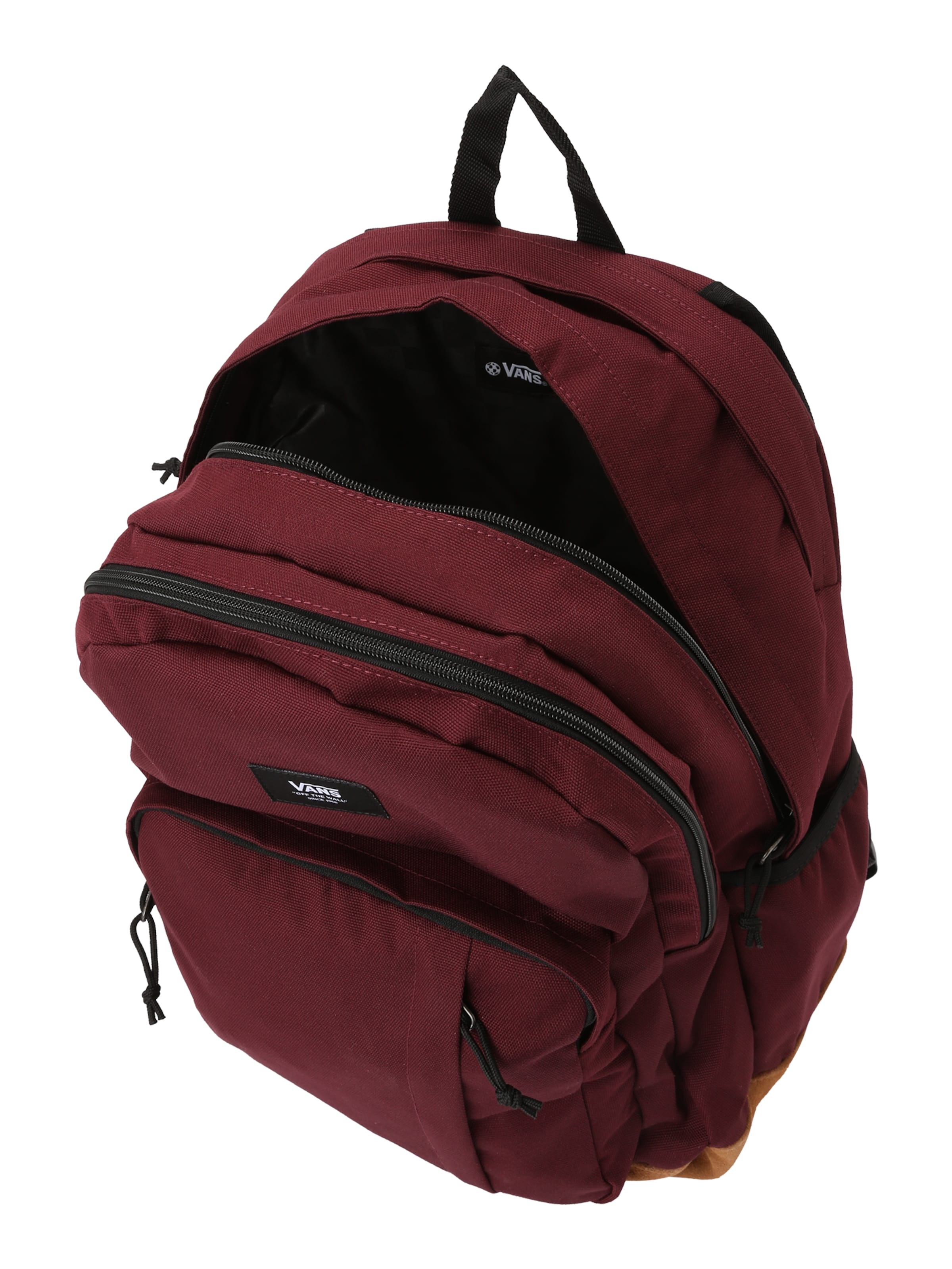 VANS Seljakott 'Old Skool', värv punane: pealt vaates