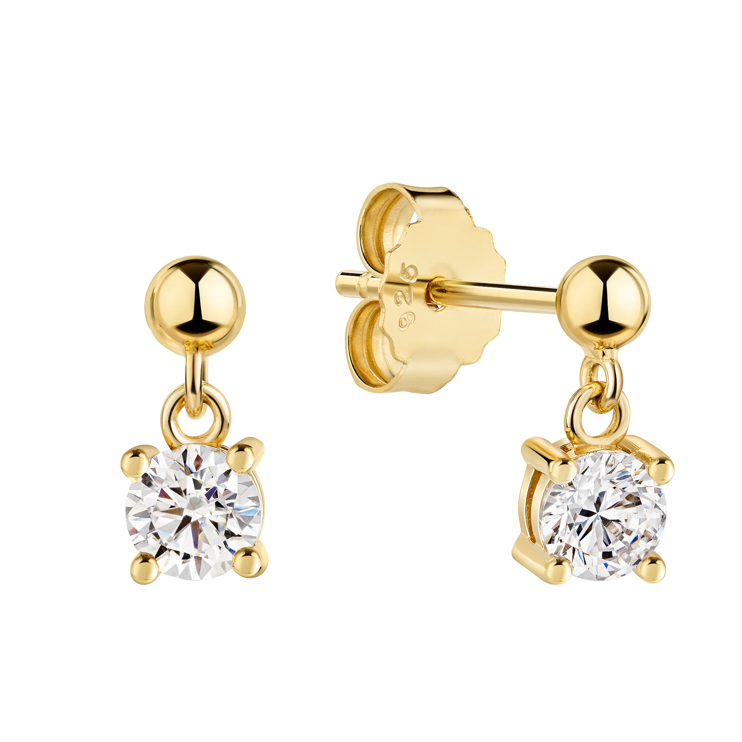 FIRETTI Earrings in Gold: front