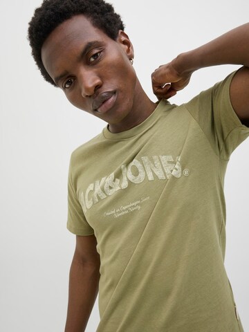 Maglietta 'JORAlmeria' di JACK & JONES in verde