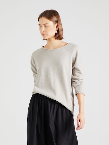 LIEBLINGSSTÜCK Sweatshirt 'Cathrina' in Grijs: voorkant