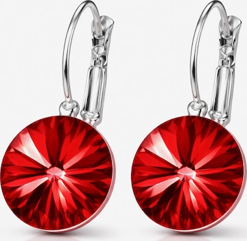 COLLEZIONE ALESSANDRO Earrings 'Germany' in Red: front