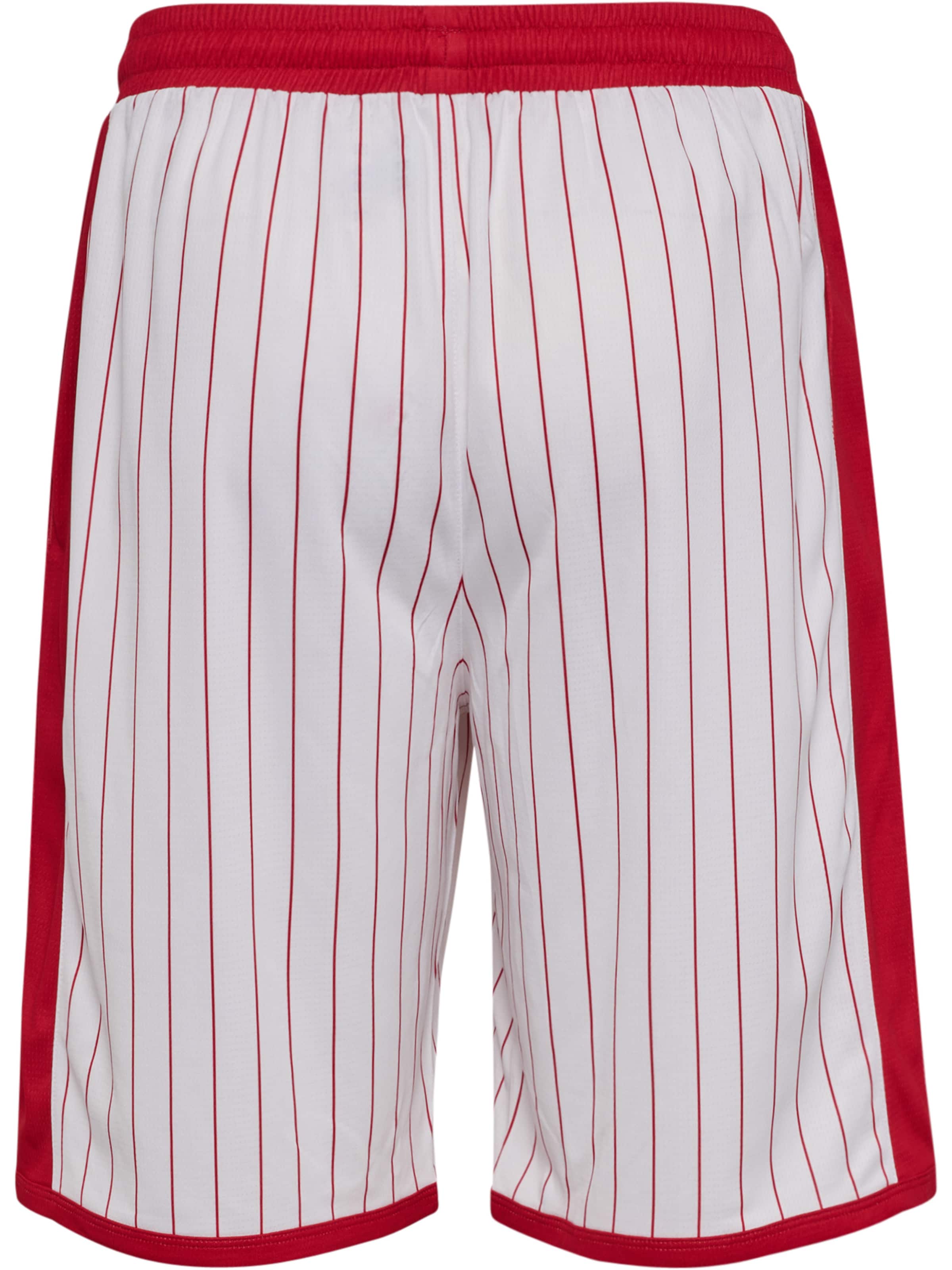 Hummel Loosefit Sportbroek in Wit