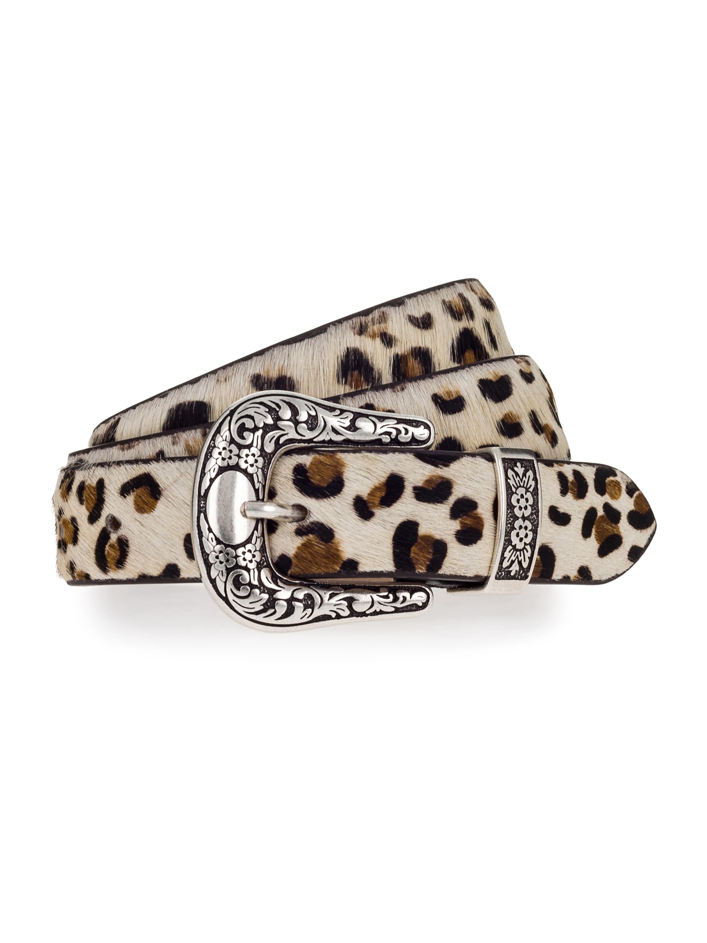 VANZETTI Колан в бежово: отпред