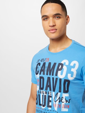 Maglietta di CAMP DAVID in blu