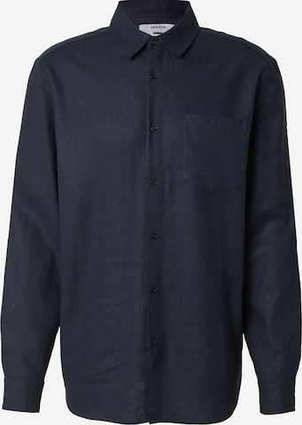 Regular fit Camicia 'Taha' di DAN FOX APPAREL in blu: frontale