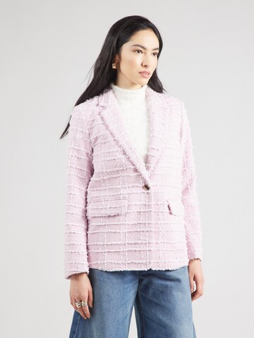 Blazer VILA en violet : devant